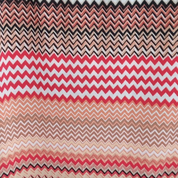 Bobbie Brooks Long Maxi Skirt Plus Size 1X Stretch Bohemian Striped Multicolor - Picture 2 of 11